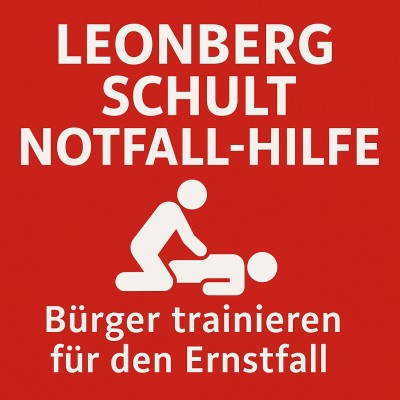 Leonberg stärkt Lebensrettung: Bevölkerung trainiert Notfallhilfe